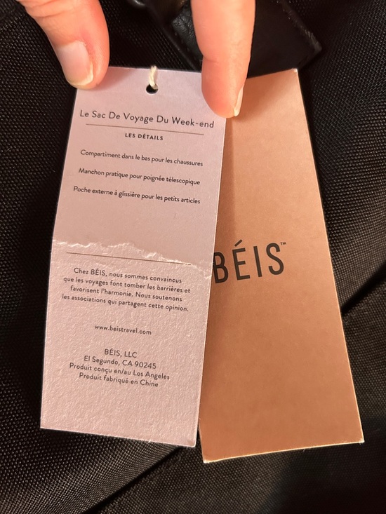 BEIS Black Weekender - Picture 6 of 8